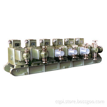 Metering Pump with N-shaft of high bearing capacity